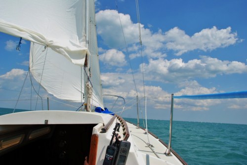 First sailing day 073 First sailing day 073