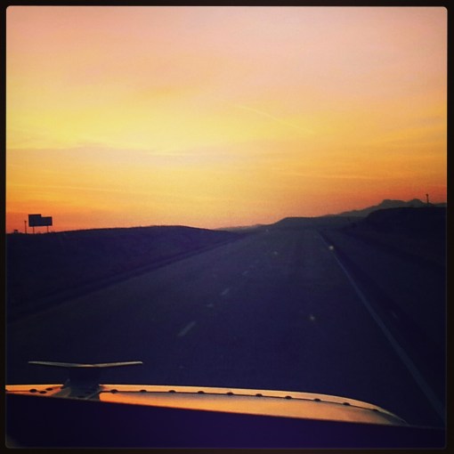 Texas Sunrise in 'the middle of nowhere TX'