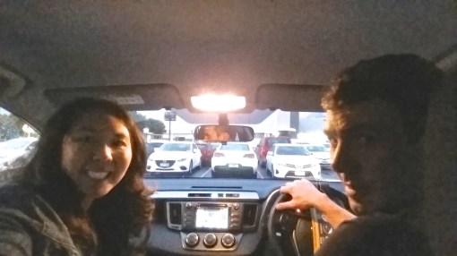 rental car - day 1 nz